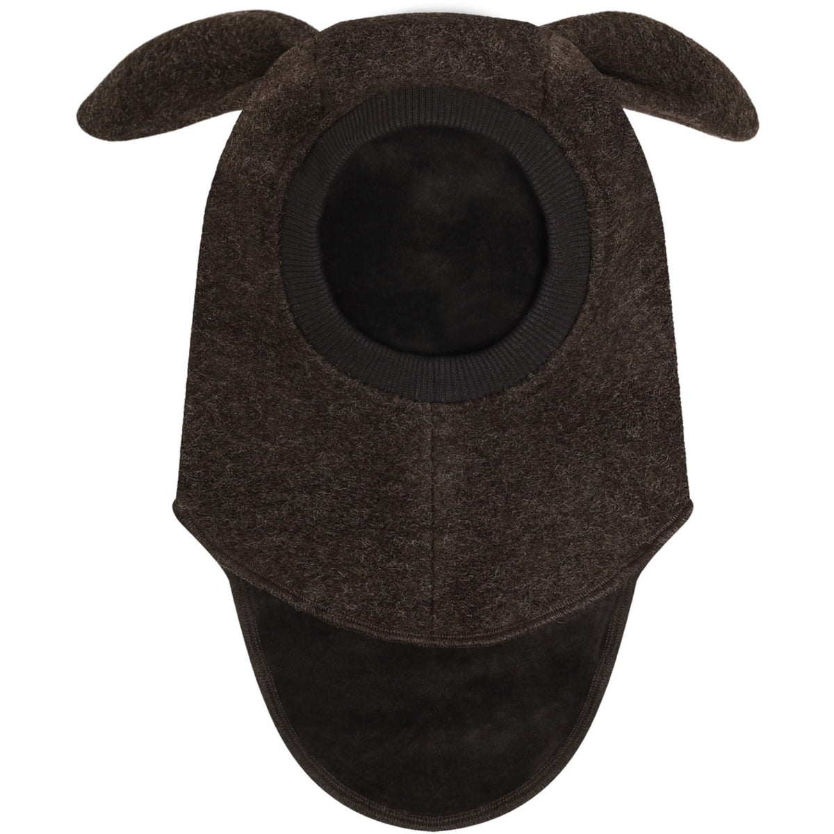 Huttelihut Dark Brown Melange Elefantlue Ears Ull