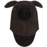 Huttelihut Dark Brown Melange Elefantlue Ears Ull