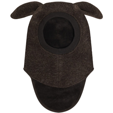 Huttelihut Dark Brown Melange Elefantlue Ears Ull