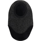 Huttelihut Dark Grey Melange Elefantlue Triangles Ull