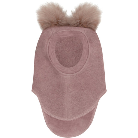 Huttelihut Deauville Mauve Elefantlue Ull Alpaca Pompoms