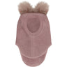 Huttelihut Deauville Mauve Elefantlue Ull Alpaca Pompoms