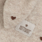 Huttelihut Sand Melange Elefantlue Ears Emb. Ull