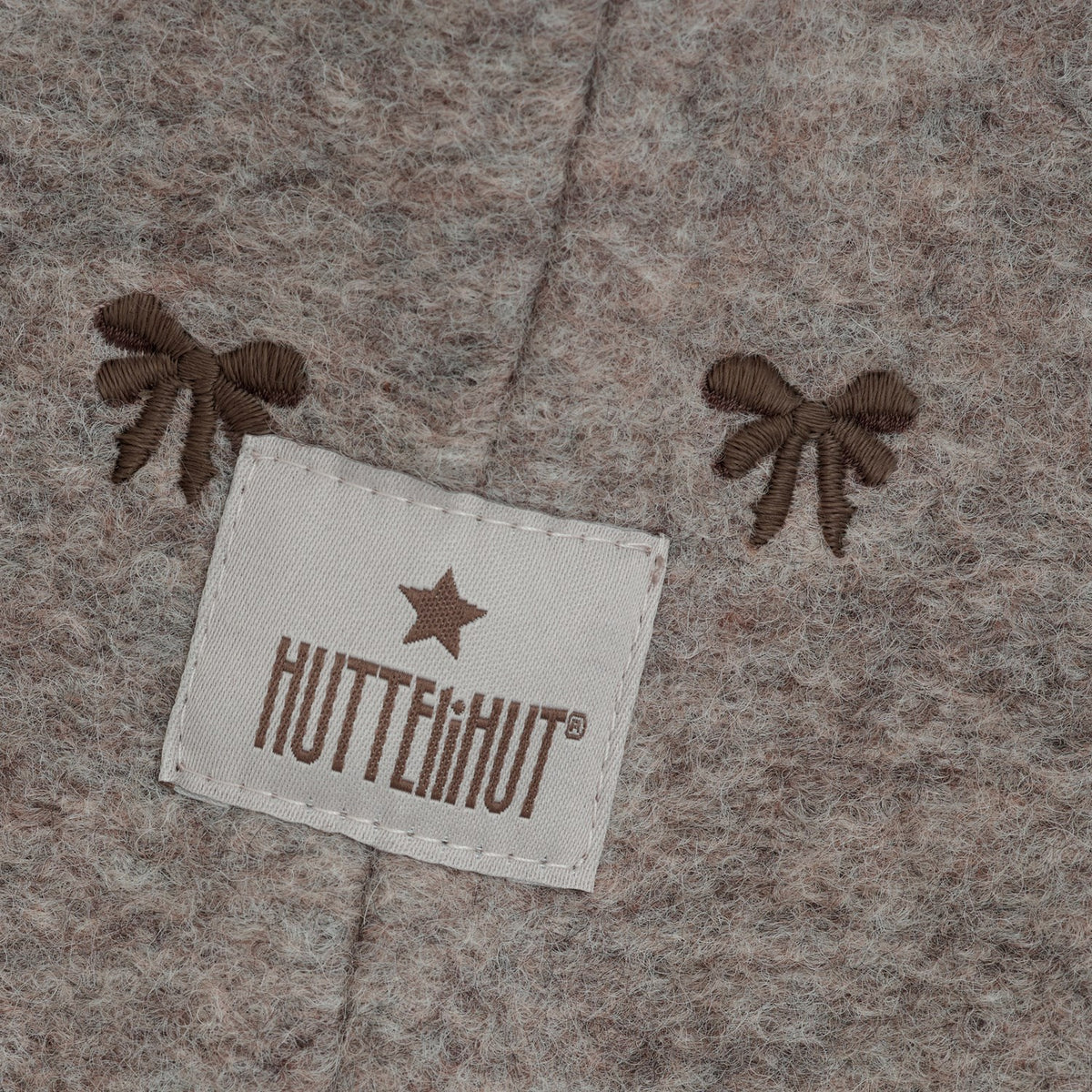 Huttelihut Camel Melange Elefantlue Emb. Ull