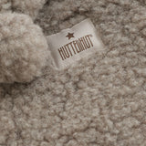 Huttelihut Camel Melange Jakke Pixie Ull Teddybjørn M/ Lin