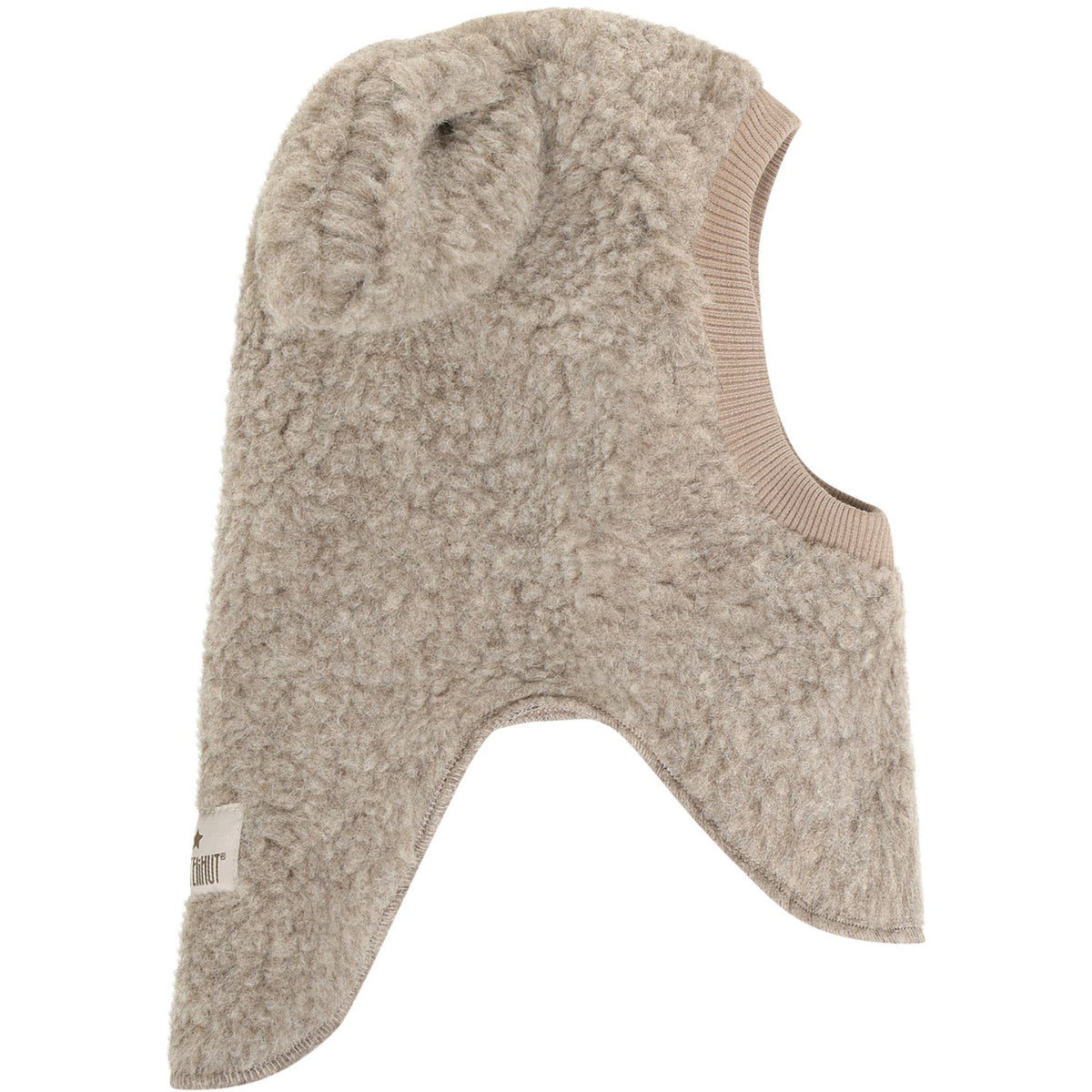 Huttelihut Camel Melange Elefantlue Ears Ull Teddybjørn