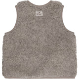 Huttelihut Camel Melange Vest Ull Teddybjørn M/ Lining