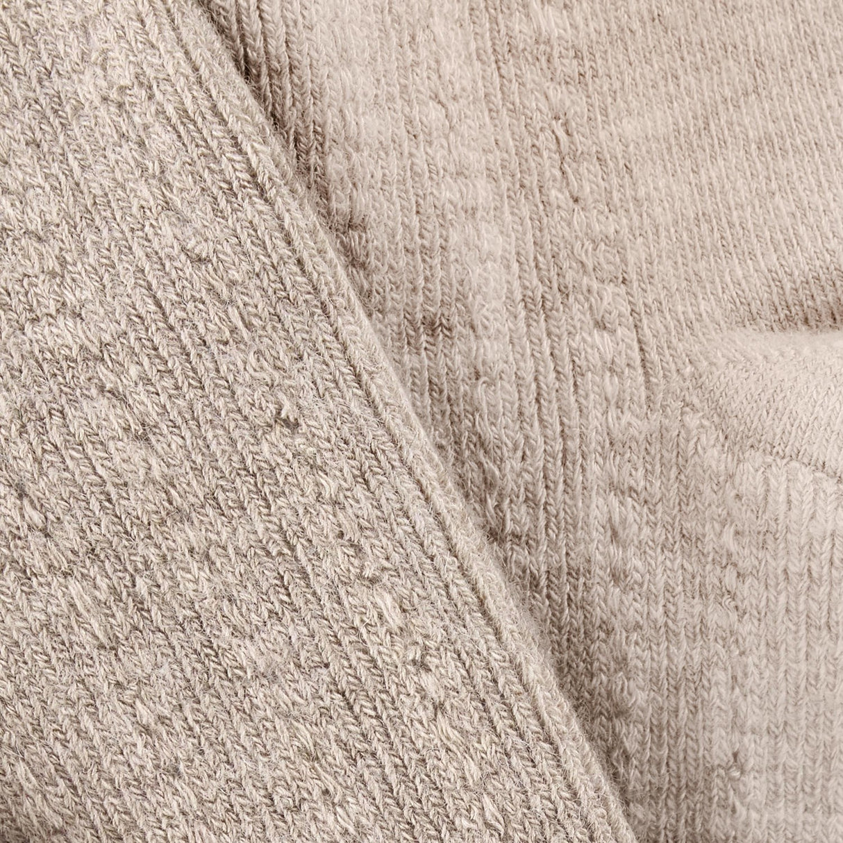 Huttelihut Camel Melange Ull Stockings 2-Pakning