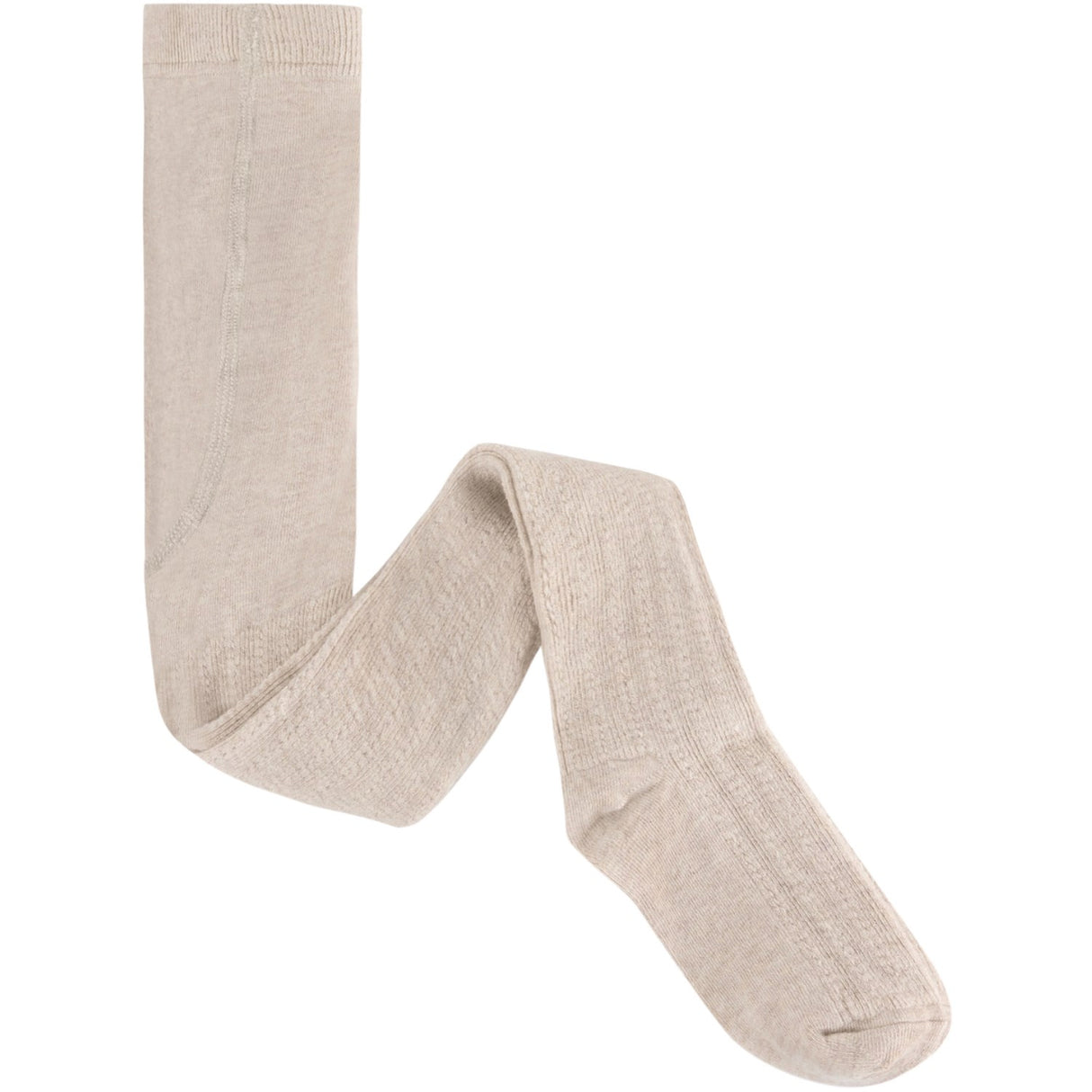 Huttelihut Camel Melange Ull Stockings 2-Pakning