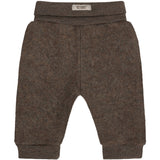 Huttelihut Brown Melange Bukser Ull Fleece
