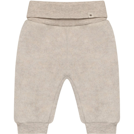 Huttelihut Camel Melange Bukser Ull Fleece