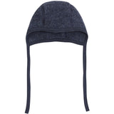Huttelihut Ombre Blue Melange Bonnet Ull Fleece