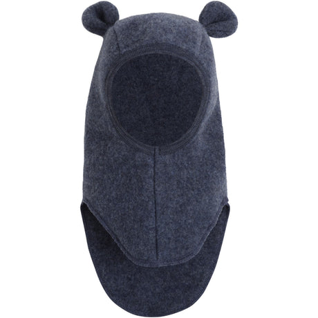 Huttelihut Ombre Blue Melange Elefantlue Ears Ull Fleece