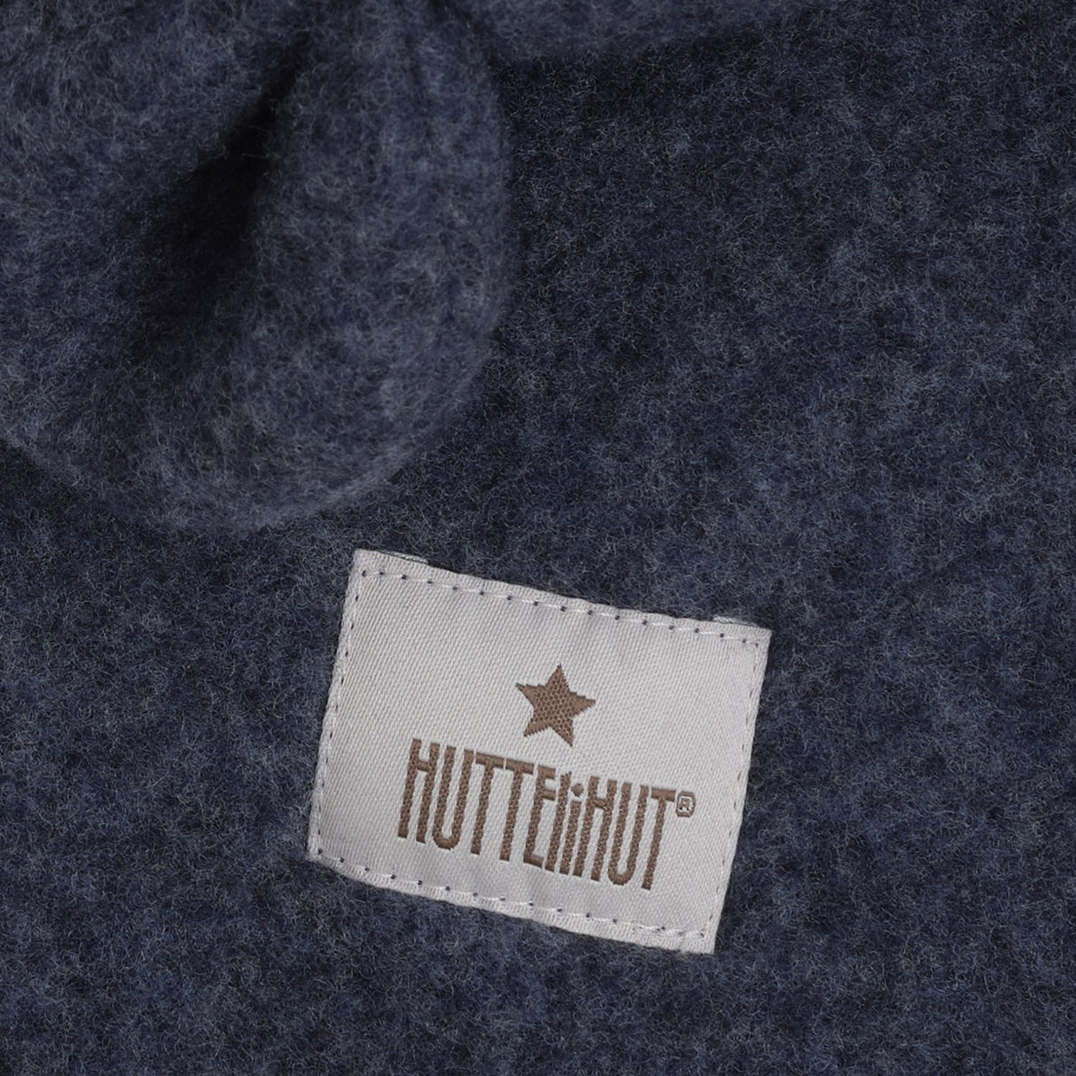 Huttelihut Ombre Blue Melange Elefantlue Ears Ull Fleece