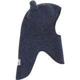 Huttelihut Ombre Blue Melange Elefantlue Ears Ull Fleece
