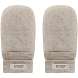 Huttelihut Camel Melange Votter Ull Fleece