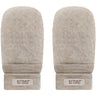 Huttelihut Camel Melange Votter Ull Fleece