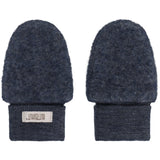Huttelihut Ombre Blue Melange Votter Ull Fleece 2-Layer