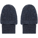 Huttelihut Ombre Blue Melange Votter Ull Fleece 2-Layer