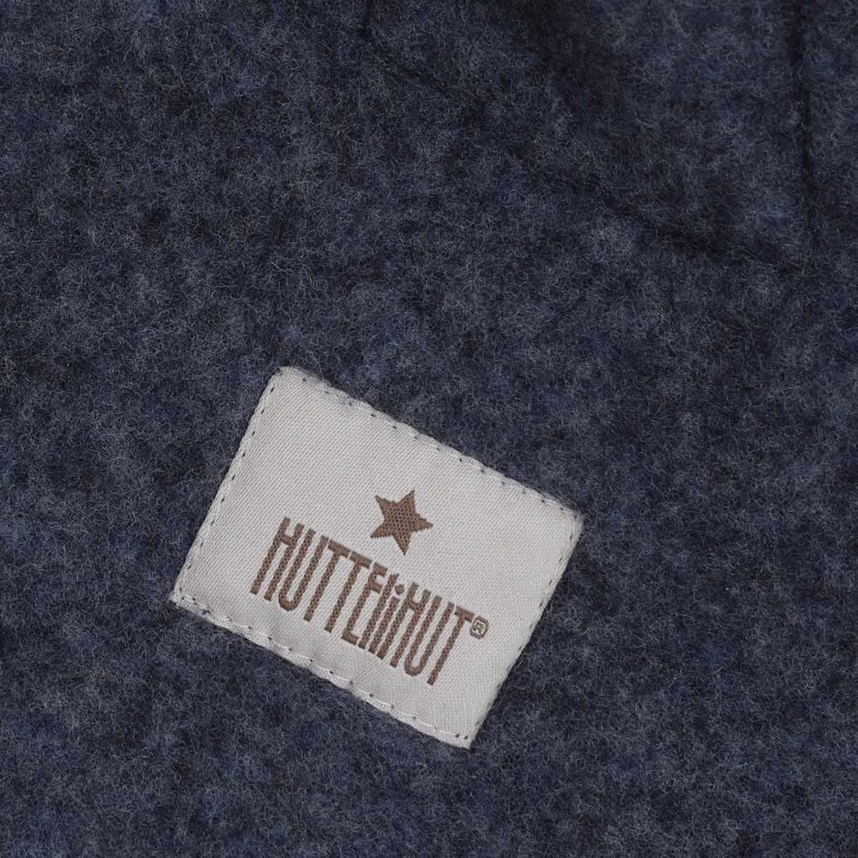 Huttelihut Ombre Blue Melange Jakke Ears Ull Fleece