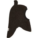 Huttelihut Dark Brown Melange Elefantlue Ears Ull
