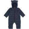Huttelihut Ombre Blue Melange Klapvogn Drakt Ears Ull Fleece