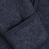 Huttelihut Ombre Blue Melange Klapvogn Drakt Ears Ull Fleece
