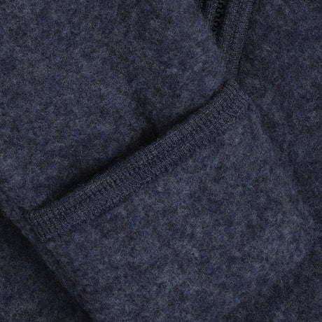 Huttelihut Ombre Blue Melange Klapvogn Drakt Ears Ull Fleece