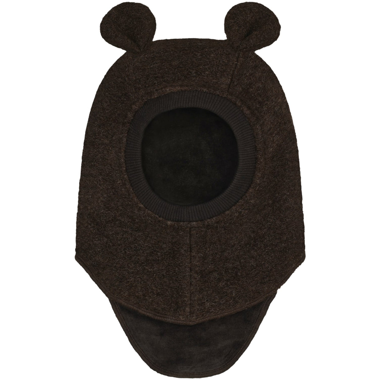 Huttelihut Dark Brown Melange Elefantlue Ears Ull