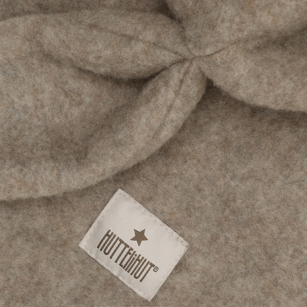 Huttelihut Savannah Melange Elefantlue Ears Ull Fleece