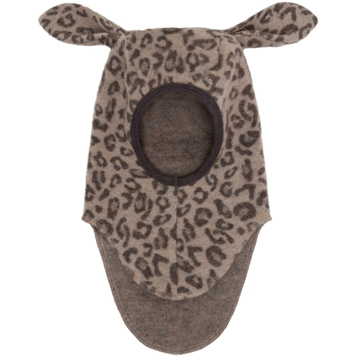 Huttelihut Camel Melange Elefantlue Ears Ull Fleece Jac
