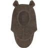 Huttelihut Brown Melange Elefantlue Ears Ull Rib