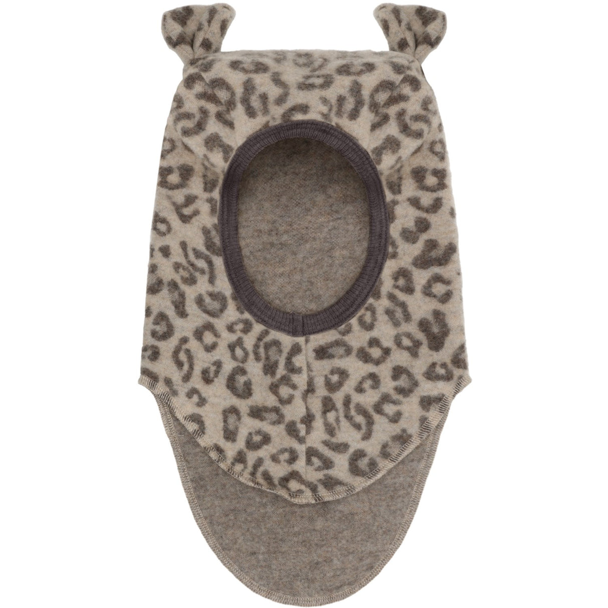 Huttelihut Camel Melange Elefantlue Ears Ull Fleece Jac