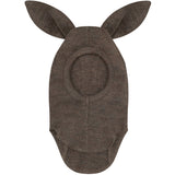 Huttelihut Brown Melange Elefantlue Ears Ull Rib