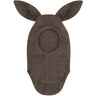 Huttelihut Brown Melange Elefantlue Ears Ull Rib