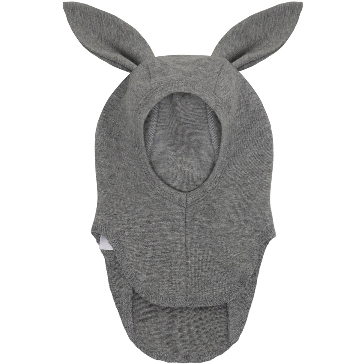 Huttelihut Medium Grey Melange Elefantlue Ears Bomull Rib