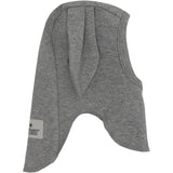 Huttelihut Medium Grey Melange Elefantlue Ears Bomull Rib