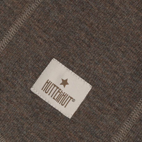 Huttelihut Brown Melange Elefantlue Ull Rib