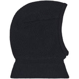 Huttelihut Dark Navy Elefantlue Ull Strikk Windstop
