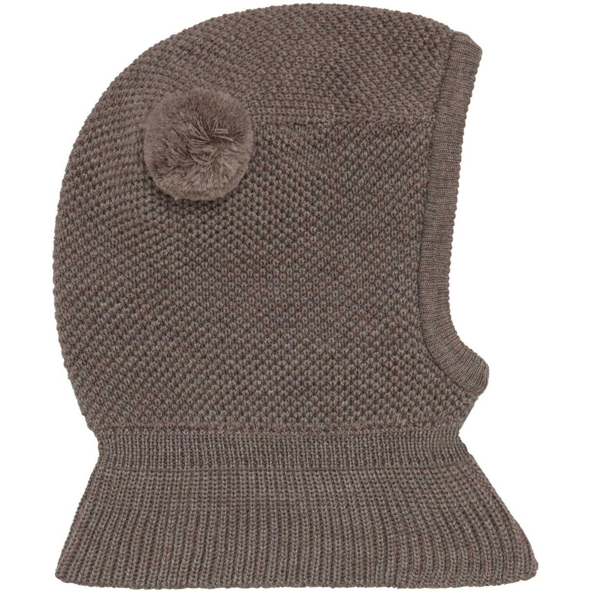 Huttelihut Cinder Melange Elefantlue Windstop Pompoms
