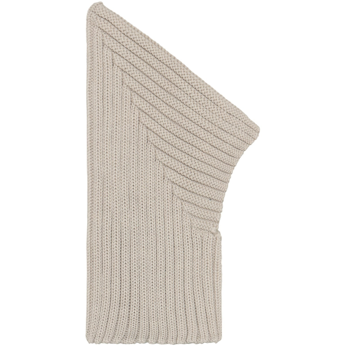 Huttelihut Sand Melange Elefantlue Pixie Ull Strikk