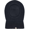 Huttelihut Dark Navy Elefantlue Ull Strikk Windstop