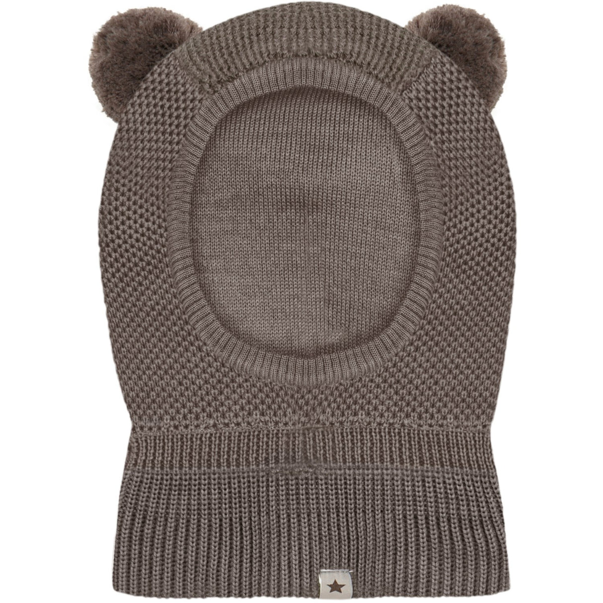 Huttelihut Cinder Melange Elefantlue Windstop Pompoms