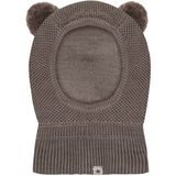 Huttelihut Cinder Melange Elefantlue Windstop Pompoms