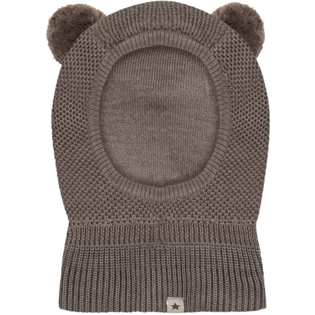 Huttelihut Cinder Melange Elefantlue Windstop Pompoms