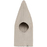 Huttelihut Sand Melange Elefantlue Pixie Ull Strikk