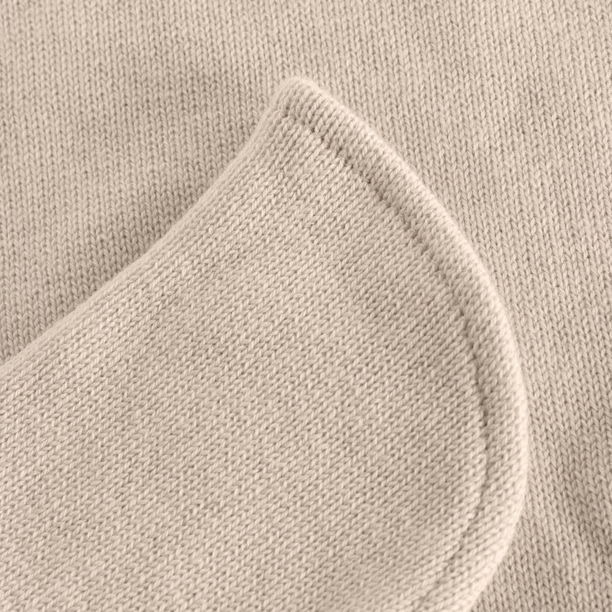 Huttelihut Sand Melange Elefantlue Ull Strikk Windstop