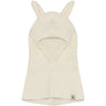 Huttelihut Off-White Elefantlue Ears Ull Strikk
