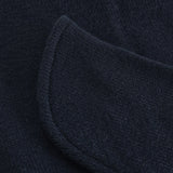 Huttelihut Dark Navy Elefantlue Ull Strikk Windstop