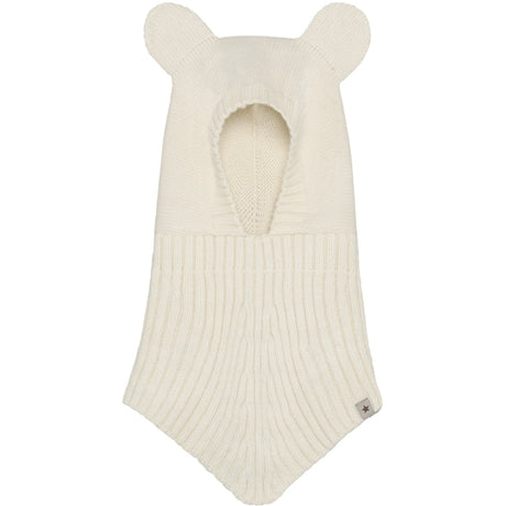 Huttelihut Off-White Elefantlue Ears Ull Strikk